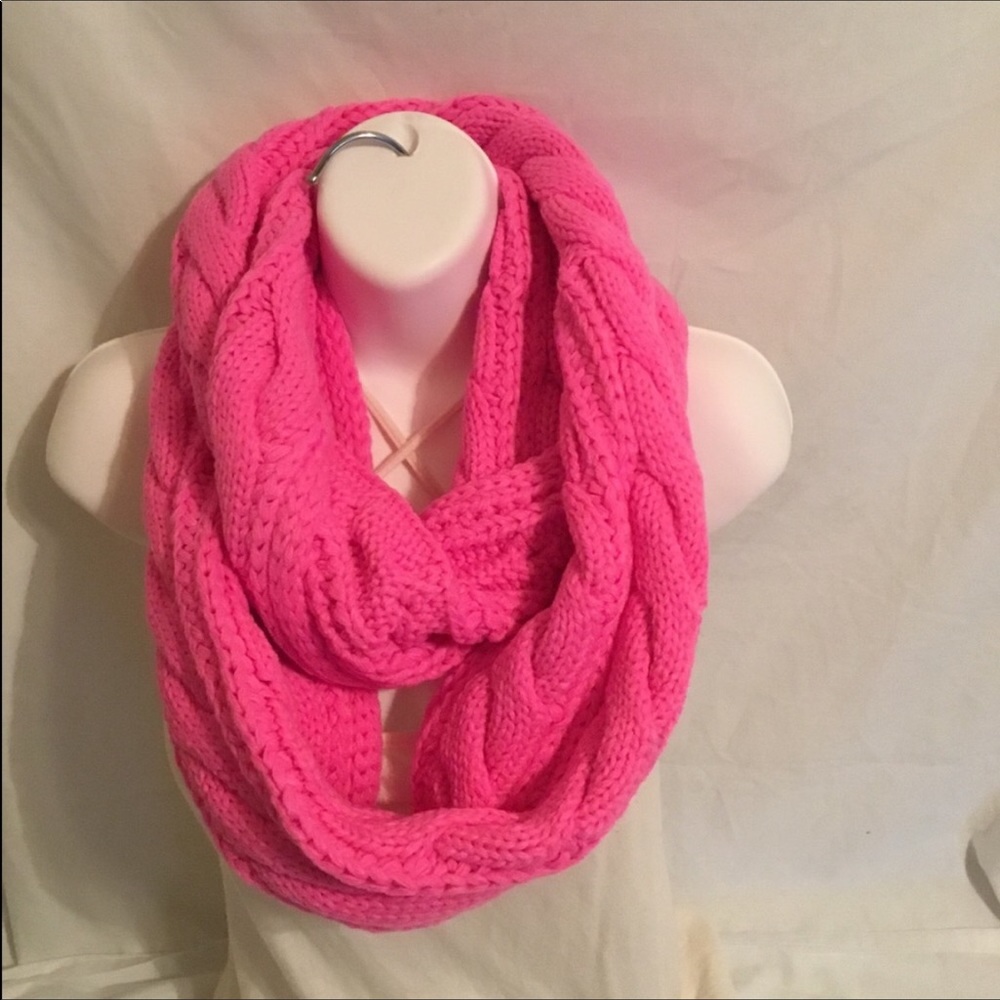 Knit Infinity Scarf 100% acrylic Unisex